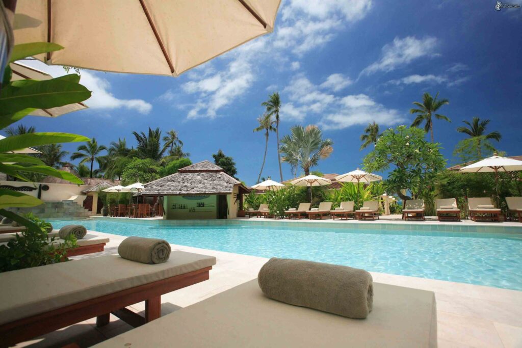 piscina de hotel